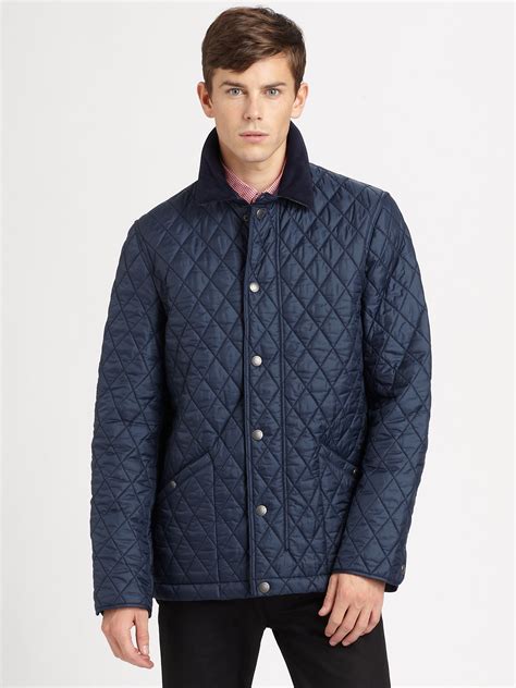 burberry quilted jacket mens replica|burberry men's quilted bomber jackets.